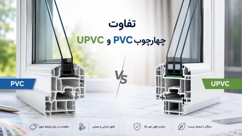 تفاوت چهارچوب پی وی سی و یوپی وی سی